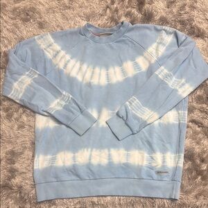 Scotch and Soda Men's Blue Tie-Dye Sweatshirt size large